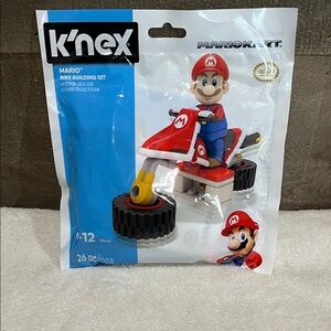 K’Nex Mario Kart Bike Building Lego Set